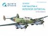 Quinta Studio QD48081 Yak-2/Yak-4 3D-Printed & coloured Interior on decal paper (for Mars Models kit) 1/48